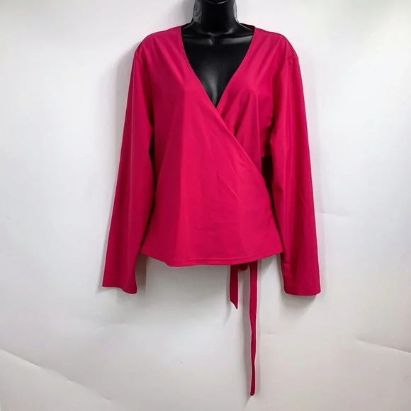 Summersalt Women's Front Wrap Long Sleeve Polyester Swimsuit Cover‎ Up Size 2XL - Picture 1 of 11